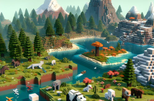 Exploring New Biomes and Mobs in Minecraft 1.1